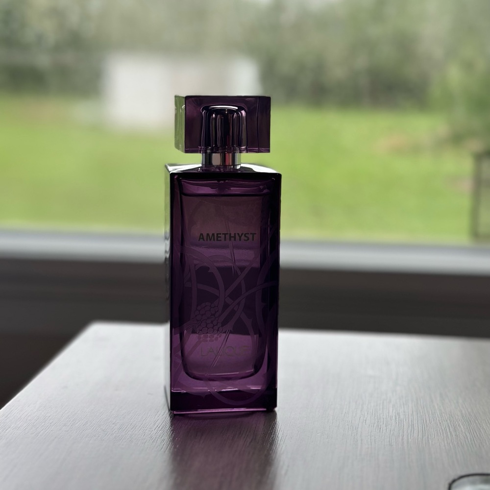 Lalique amethyst 3.3 0z